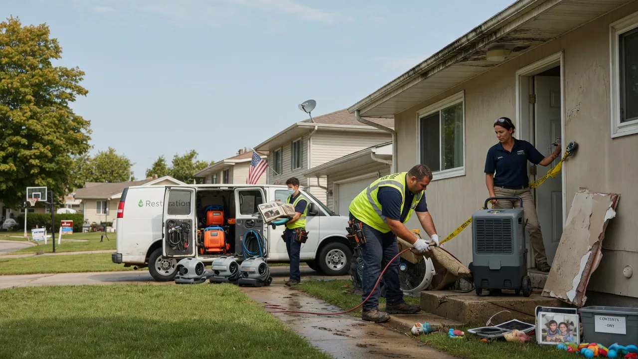 Water Damage Restoration in Grand Ridge, IL near me